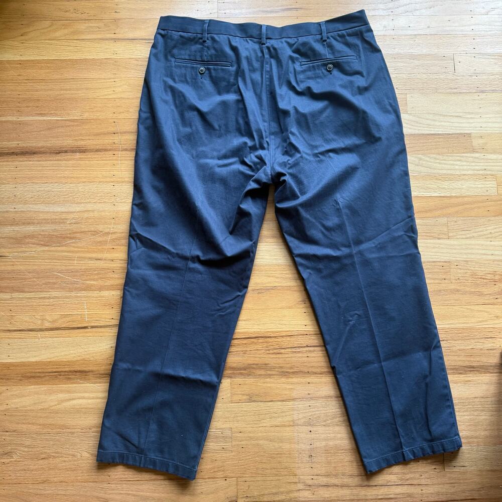 Goodthreads Men's Navy Blue Straight Leg Khaki's Chino Pants Size 42 x 30 - Picture 7 of 7